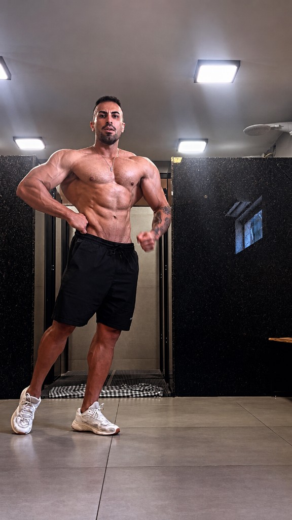 Leonardo Moraes, nutricionista e atleta de fisiculturismo